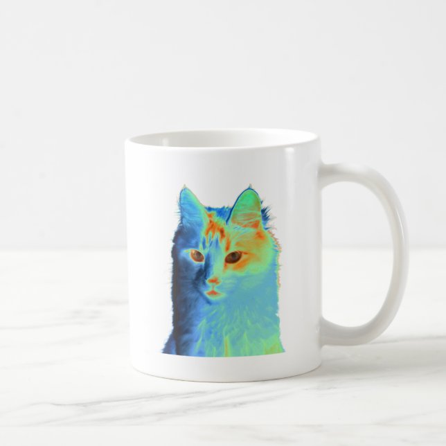 Mug Neon Cat (Droite)