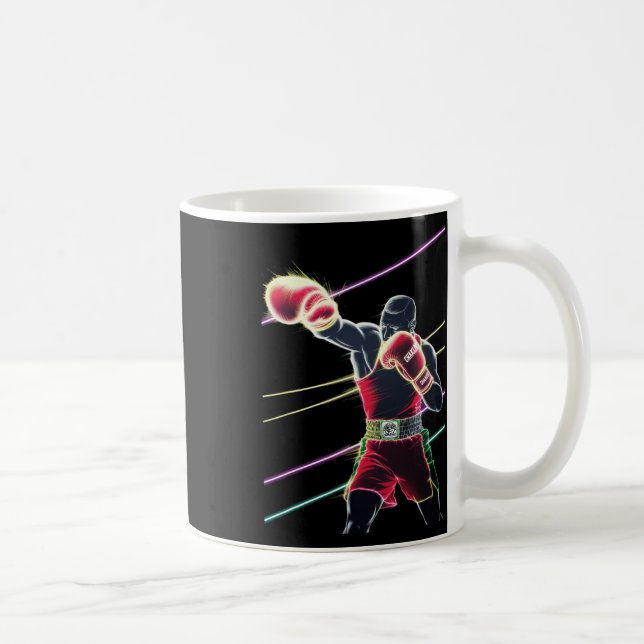 Mug Néon de boxe mexicaine (Droite)