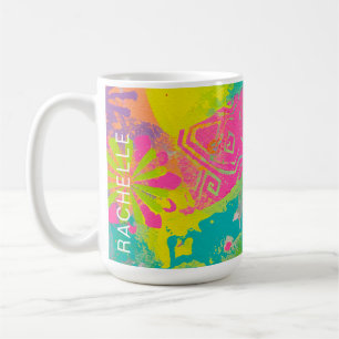 Mug Neon Dreams Abstrait