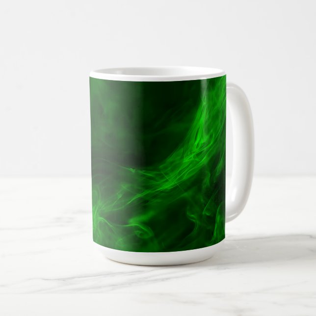 Mug Neon Emerald Smoke (Devant droit)