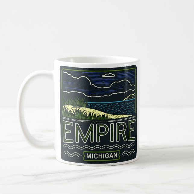 Mug Neon Empire Michigan (Gauche)