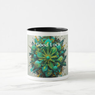 Mug Neon Lucky Color Burn Bonne chance