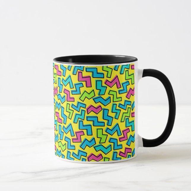 Mug Neon Motif des années 80/90 (Droite)