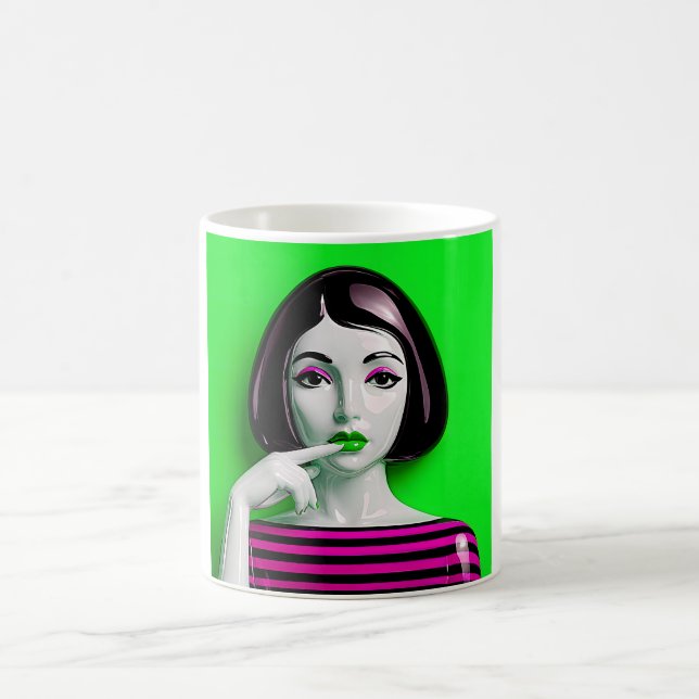 Mug Neon Pop Woman (Centre)
