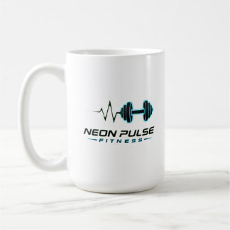 Mug Neon Pulse Fitness Battement de cœur Haltère Gym M
