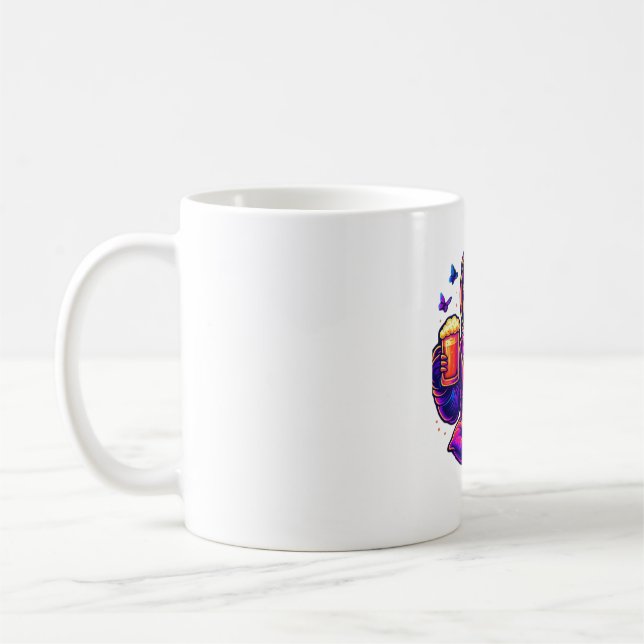 Mug Neon Sloth � Don�t Hurry Essential T-Shirt (Gauche)