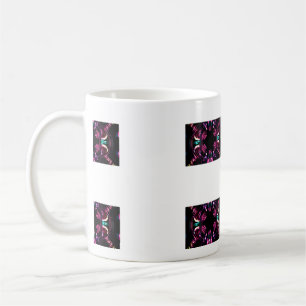 Mug Neon Starburst Kaleidoscope
