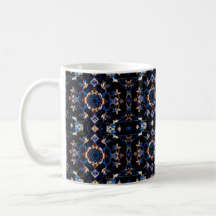 Mug Neon Starburst Kaleidoscope