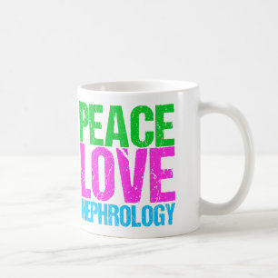 Mug Néphrologie d'amour de paix