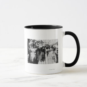 Mug Neptune et Mlle Amérique à la photographie de