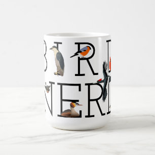 Mug Nerd d'oiseaux