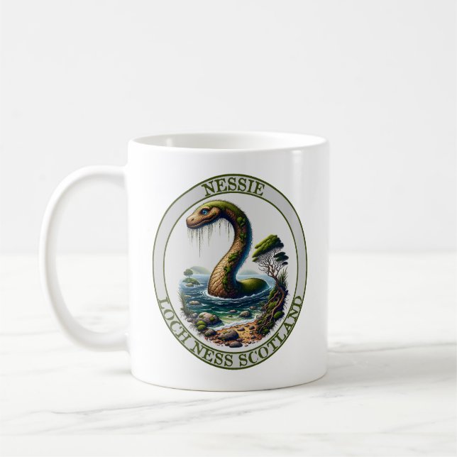 Mug Nessie Loch Ness Scotland (Gauche)