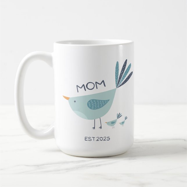 Mug Nest of Love - Mama Bird Art (Gauche)