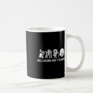 Mug N'est pas effrayant professeur Skeleton Ghost Cute