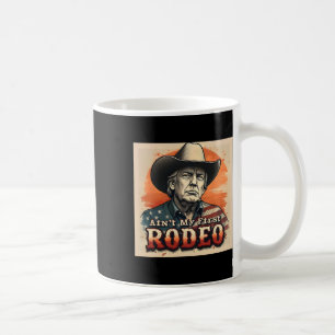 Mug N'est pas ma première chemise de rodéo Western Cow