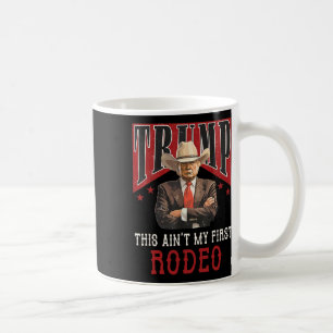 Mug N'est pas ma première chemise de rodéo Western Cow