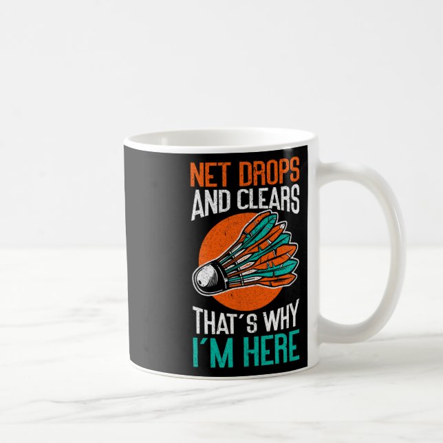 Mug Net Drops And Clears C'est pourquoi je suis ici Dm (Droite)