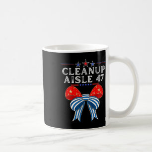 Mug Nettoyer Aisle 47 Anti-Trump Satire politique Patr
