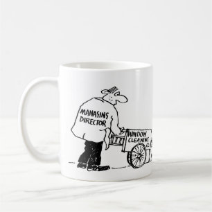Mug Nettoyeur de fenêtres du directeur général de l'en