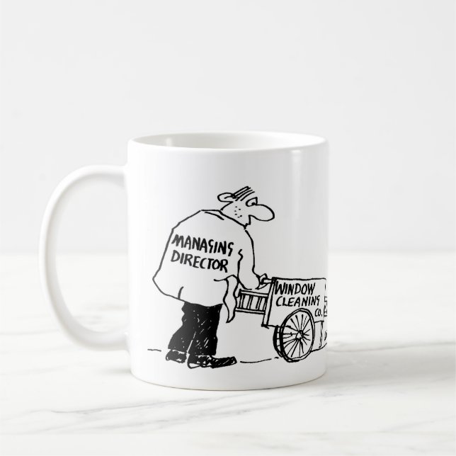 Mug Nettoyeur de fenêtres du directeur général de l'en (Gauche)