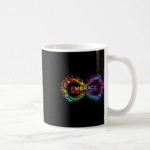 Mug Neurodiversité Embrasser Adhd Autisme Asd Papillon
