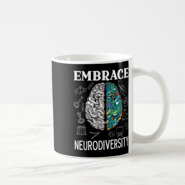 Mug Neurodiversité et sensibilisation Santé mentale (Droite)