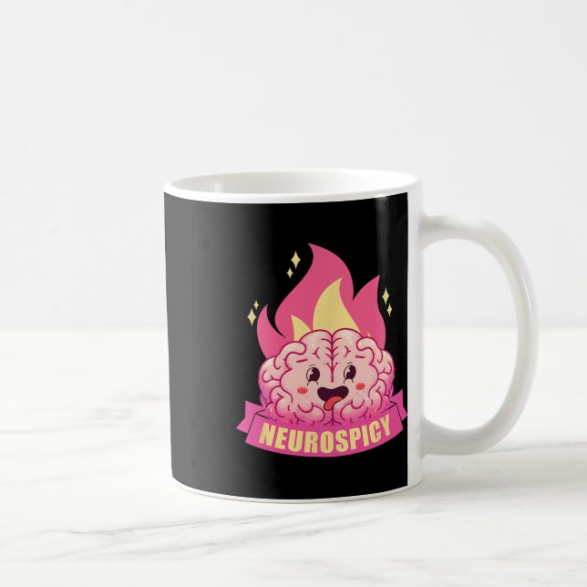 Mug Neurodiversité Neuroépicée Adhd Asd Autisme Kawaii (Droite)
