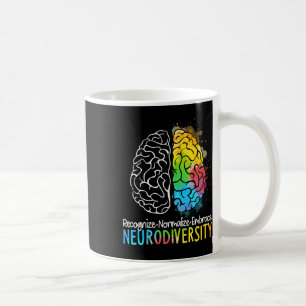 Mug Neurodiversité Spectre Autisme Asd Adhd Rainbow Br