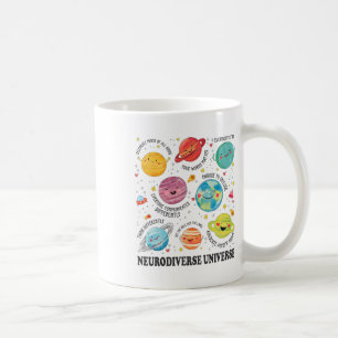 Mug Neurodiversité Universe Planet Sensibilisation sur
