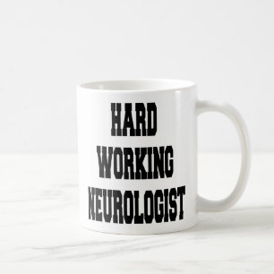 Mug Neurologue au travail difficile