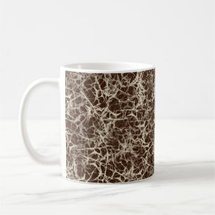 Mug Neurons de réseautage sur le rouge - motif continu