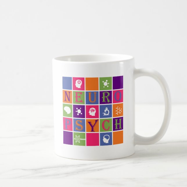 Mug Neuropsychologie - cadeaux pour des (Droite)