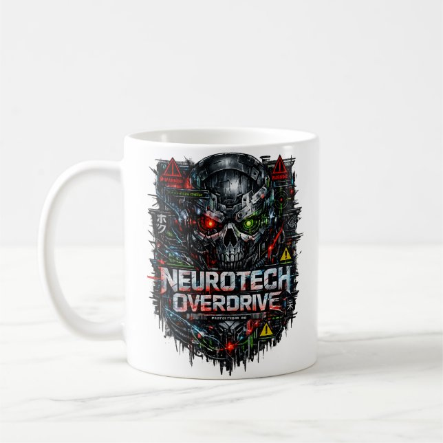 Mug Neurotech Overdrive Cyberpunk (Gauche)