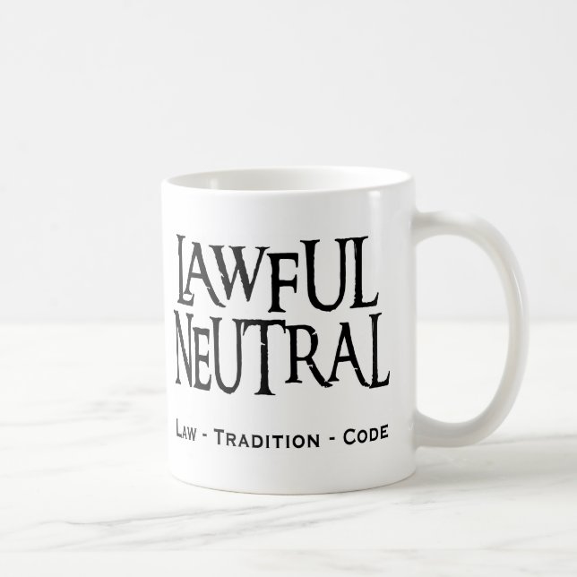 Mug "Neutre légal " (Droite)