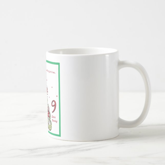 Mug Neuvième jour de Noël (Droite)