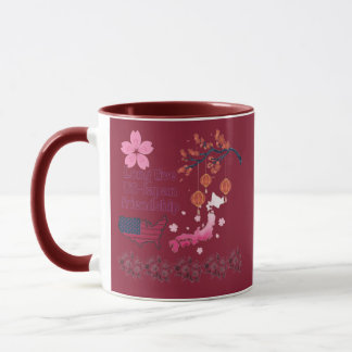 Mug Never ending friendship maroon