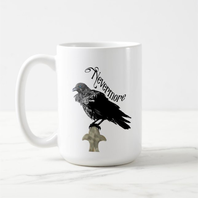 Mug Nevermore Raven (Gauche)