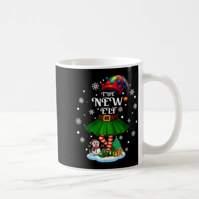 Mug New Elf Squad Xmas Women Girls Mom Christmas Famil (Droite)