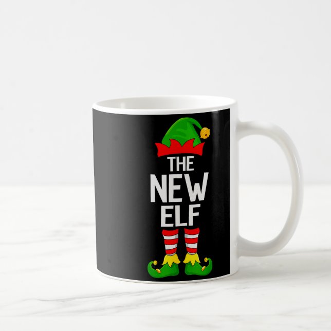 Mug New Elf Xmas Matching Family Elf Squad Christmas  (Droite)