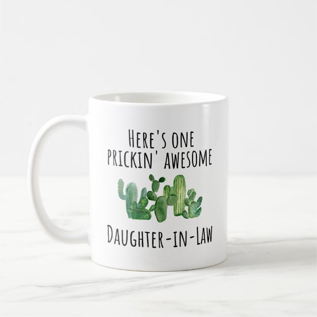 Mug New Future Daughter in Law Gift Bridal Shower (Gauche)