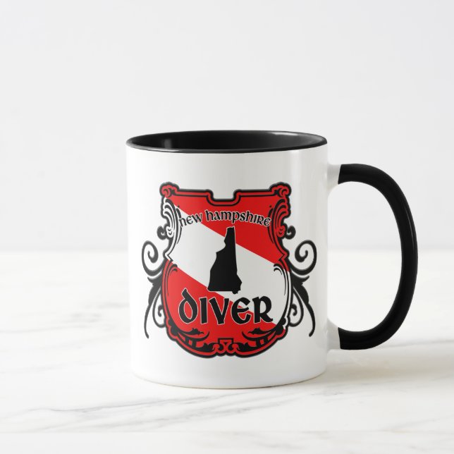 Mug New Hampshire Diver (Droite)