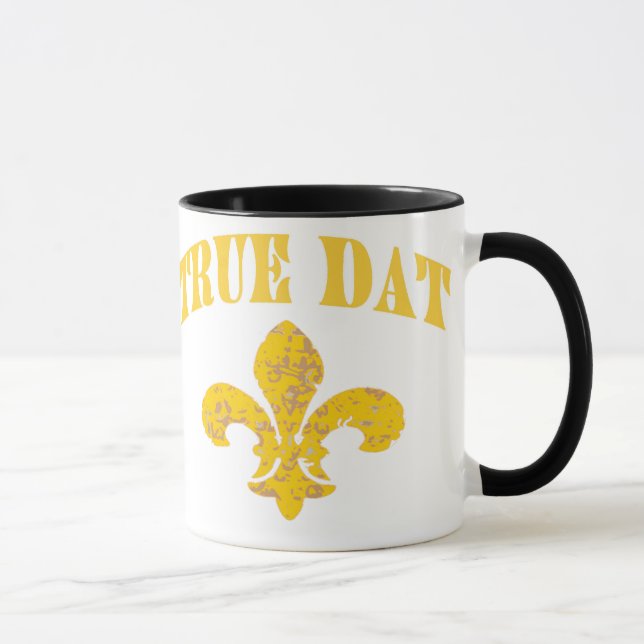 Mug New Orleans True Dat, (Droite)