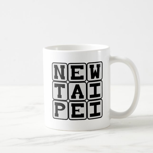 Mug New Taipei, ville en Chine (Droite)
