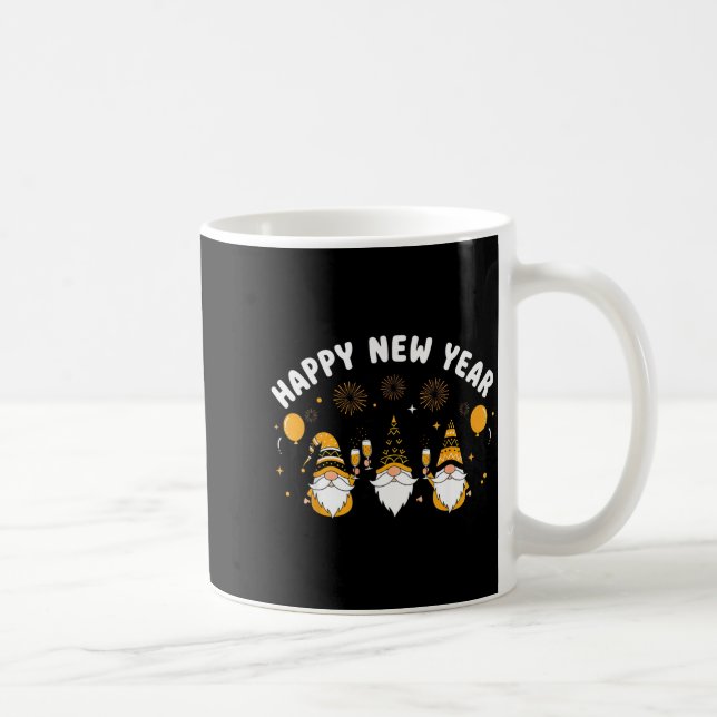 Mug New Year’s Eve Party Happy New Year Gnome Confetti (Droite)