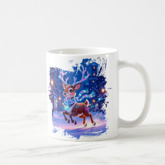 Mug New Year's deer