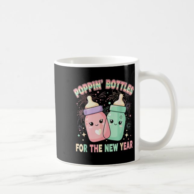Mug New Years Shirt, Nurse Png Bottles For The New Yea (Droite)