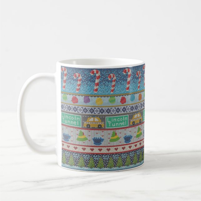 Mug New York à Noël (Gauche)