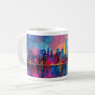 Mug New York Abstrait - Design 1