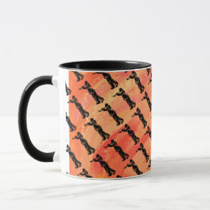 Mug New York Boogie Nights Trumpet Orange
