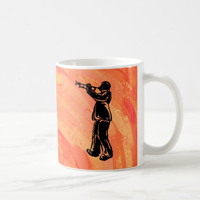Mug New York Boogie Nights Trumpet Orange (Droite)